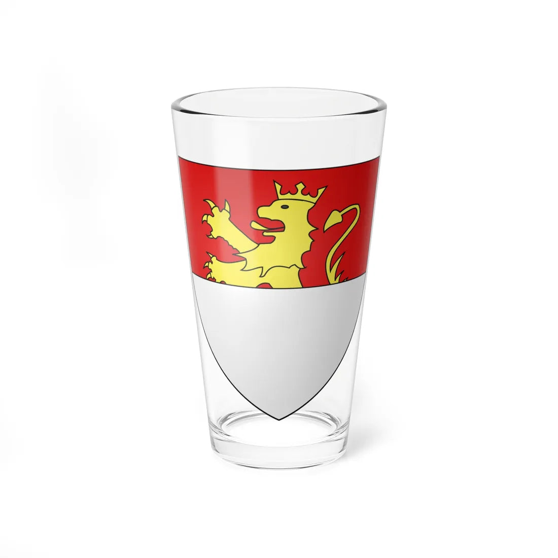 Armoiries dEltz de Kempenich (Luxembourg) (Coat of Arms) Pint Glass 16oz - Go Mug Yourself