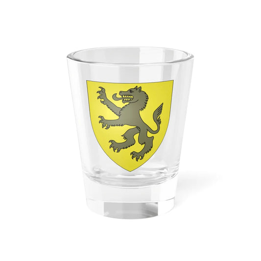 Armoiries dElvange (Luxembourg) (Coat of Arms) Shot Glass 1.5oz 1.5oz - Go Mug Yourself