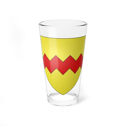 Armoiries dErpeldange (Luxembourg) (Coat of Arms) Pint Glass 16oz 16oz - Go Mug Yourself