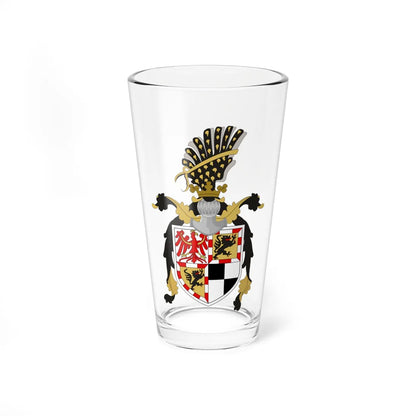 Armoiries des Margraves de Brandebourg circa-1430 (Germany) (Coat of Arms) Pint Glass 16oz 16oz - Go Mug Yourself