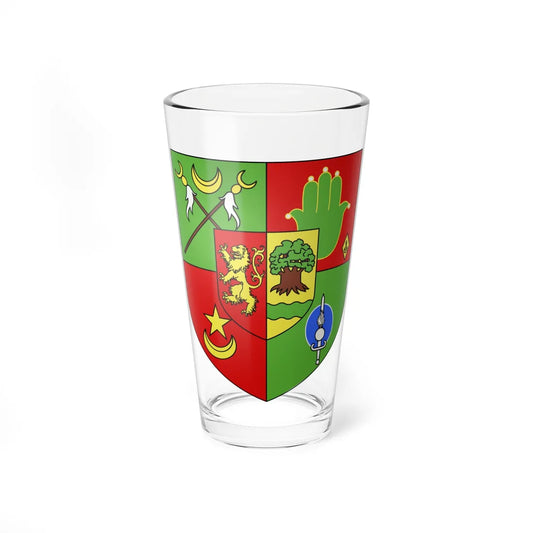 Armoiries des Spahis Sénégalais (Senegal) (Coat of Arms) Pint Glass 16oz 16oz - Go Mug Yourself