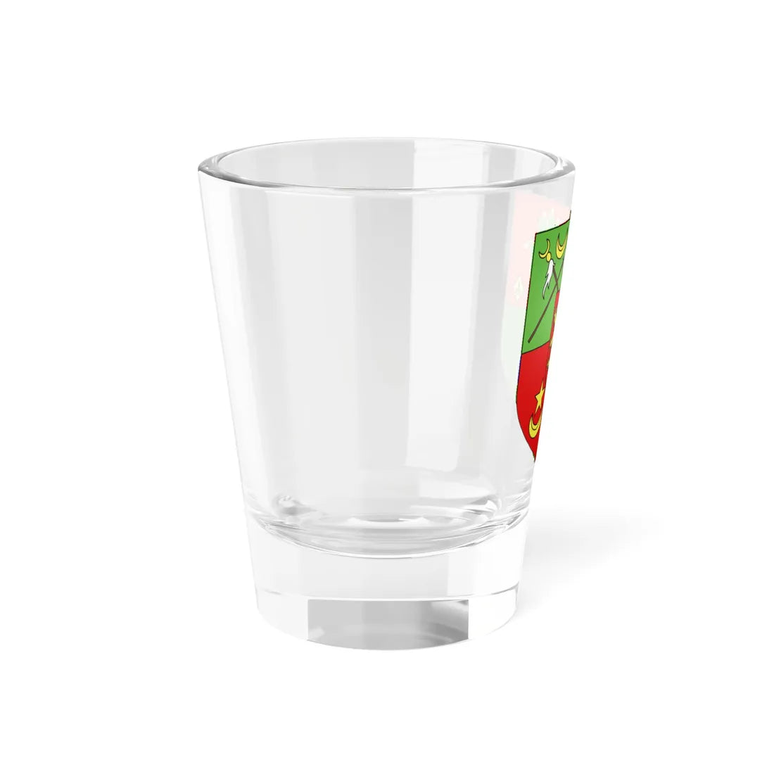 Armoiries des Spahis Sénégalais (Senegal) (Coat of Arms) Shot Glass 1.5oz - Go Mug Yourself