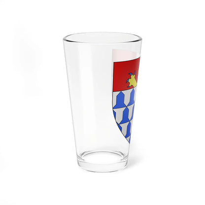 Armoiries dEsch 4 (Belgium) (Coat of Arms) Pint Glass 16oz - Go Mug Yourself