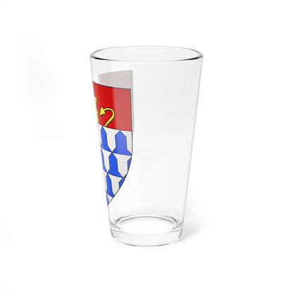 Armoiries dEsch 4 (Belgium) (Coat of Arms) Pint Glass 16oz - Go Mug Yourself