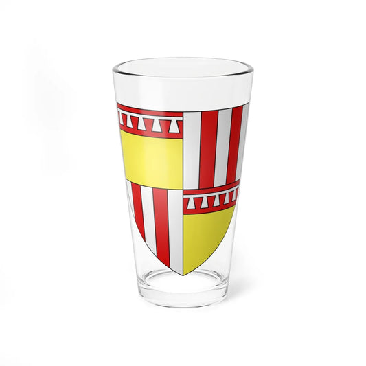 Armoiries dOrley 3 (Luxembourg) (Coat of Arms) Pint Glass 16oz 16oz - Go Mug Yourself