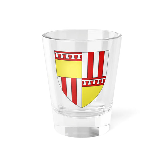 Armoiries dOrley 3 (Luxembourg) (Coat of Arms) Shot Glass 1.5oz 1.5oz - Go Mug Yourself