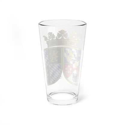Armoiries du Charles de Suède et Marie de Palatinat-Wittelsbach (Germany) (Coat of Arms) Pint Glass 16oz - Go Mug Yourself