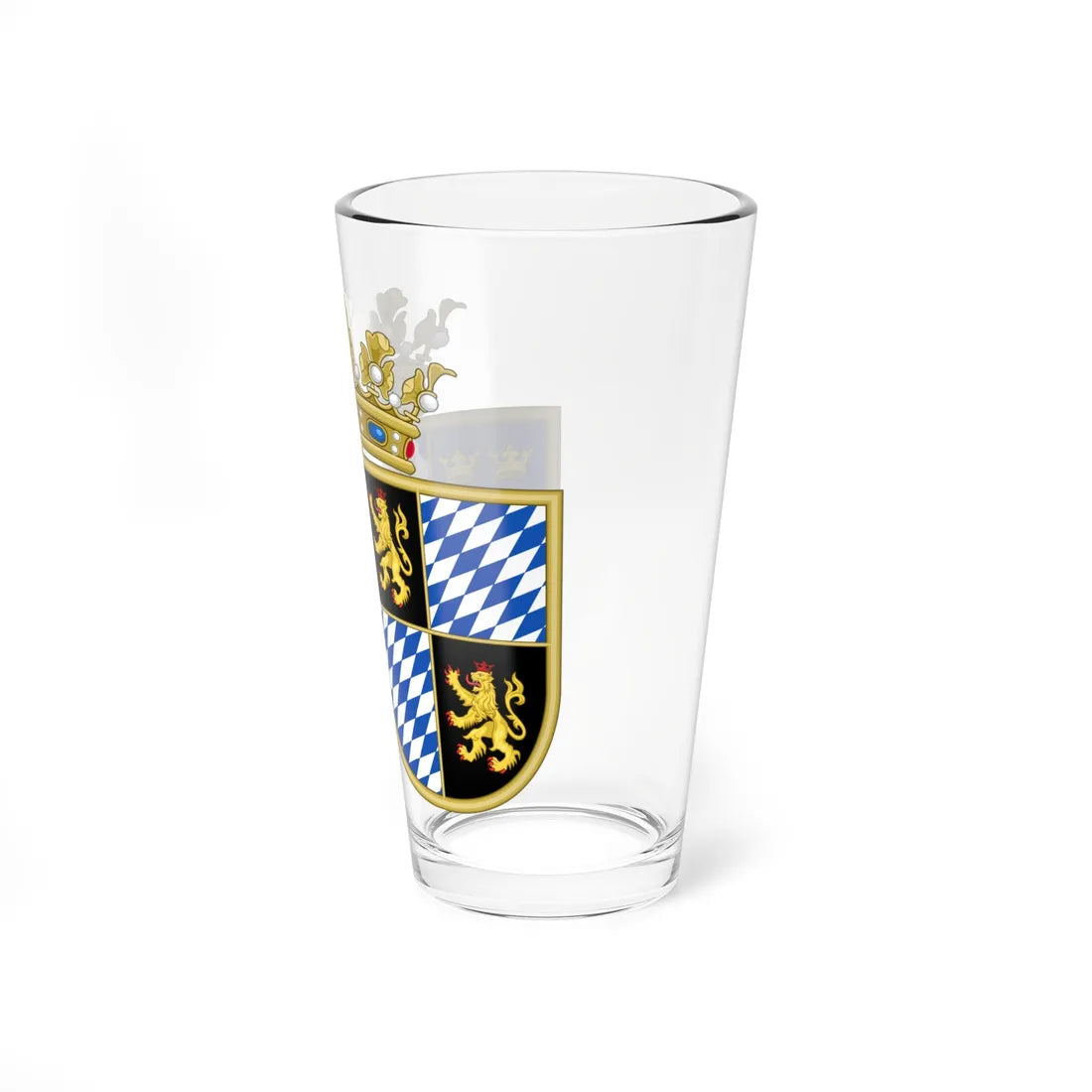 Armoiries du Charles de Suède et Marie de Palatinat-Wittelsbach (Germany) (Coat of Arms) Pint Glass 16oz - Go Mug Yourself