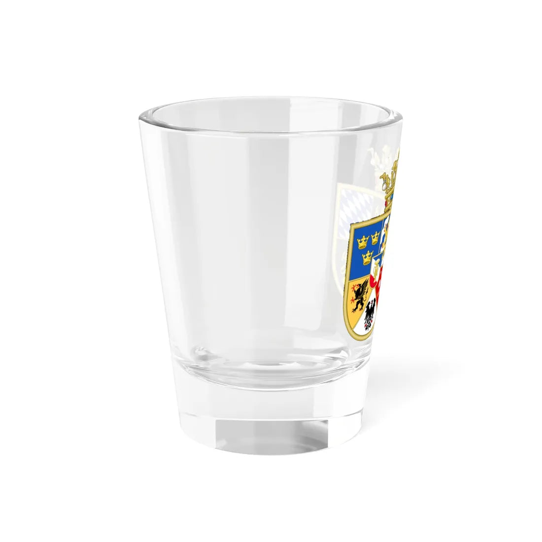 Armoiries du Charles de Suède et Marie de Palatinat-Wittelsbach (Germany) (Coat of Arms) Shot Glass 1.5oz - Go Mug Yourself
