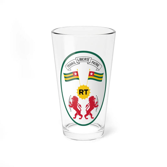 Armoiries du Togo (Togo) (Coat of Arms) Pint Glass 16oz 16oz - Go Mug Yourself