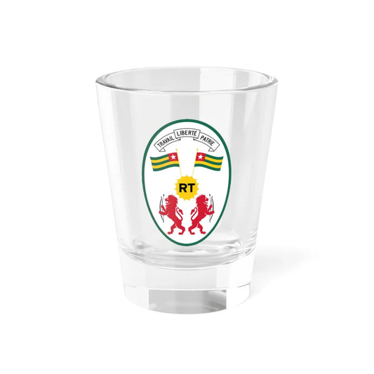 Armoiries du Togo (Togo) (Coat of Arms) Shot Glass 1.5oz 1.5oz - Go Mug Yourself