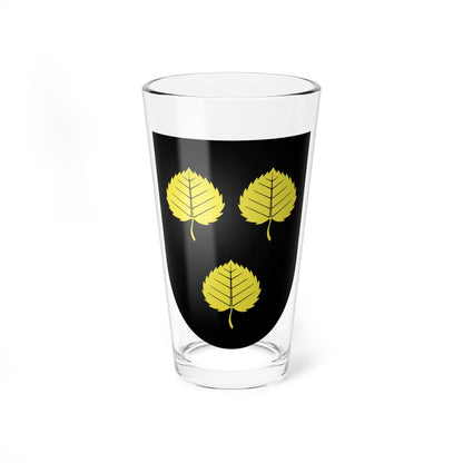 Armoiries famille Blatti de Boltigen (Switzerland) (Coat of Arms) Pint Glass 16oz 16oz - Go Mug Yourself