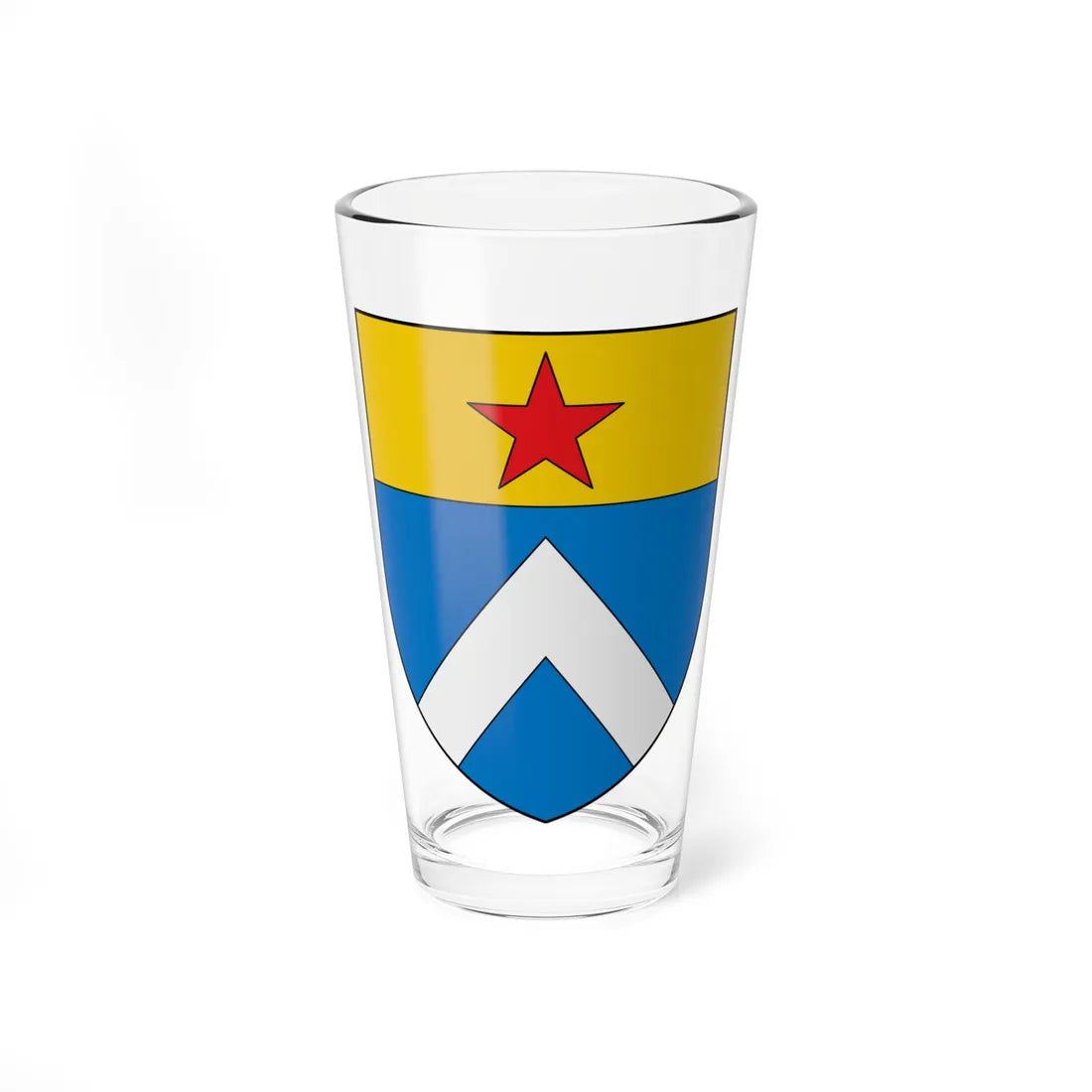 Armoiries famille dArbaud (France) (Coat of Arms) Pint Glass 16oz 16oz - Go Mug Yourself