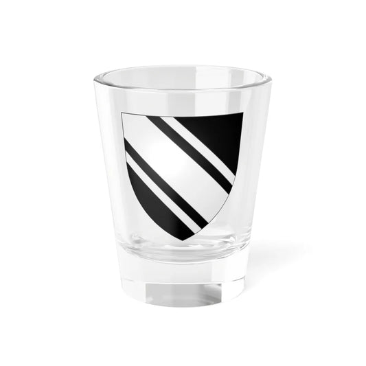 Armoiries Fock de Hubingen (Luxembourg) (Coat of Arms) Shot Glass 1.5oz 1.5oz - Go Mug Yourself