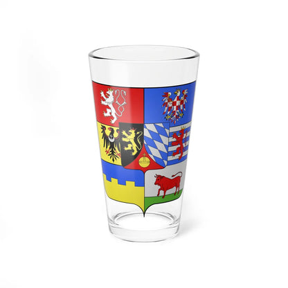 Armoiries Frédéric V de Wittelsbach roi de Bohême (Czech Republic) (Coat of Arms) Pint Glass 16oz 16oz - Go Mug Yourself