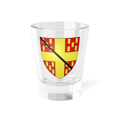Armoiries Gaspard bâtard dAutel (Belgium) (Coat of Arms) Shot Glass 1.5oz 1.5oz - Go Mug Yourself