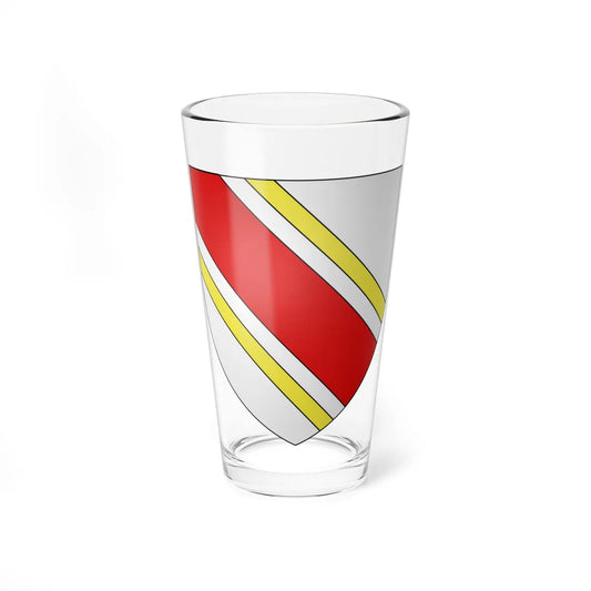 Armoiries Geisen de Bitbourg (Luxembourg) (Coat of Arms) Pint Glass 16oz 16oz - Go Mug Yourself
