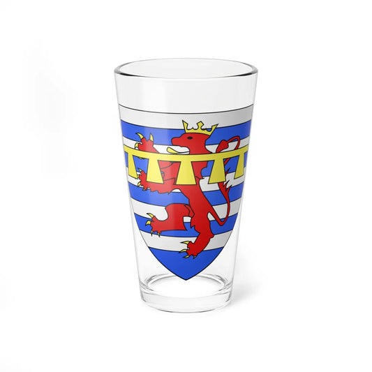 Armoiries Gérard de Durbuy (Luxembourg) (Coat of Arms) Pint Glass 16oz 16oz - Go Mug Yourself