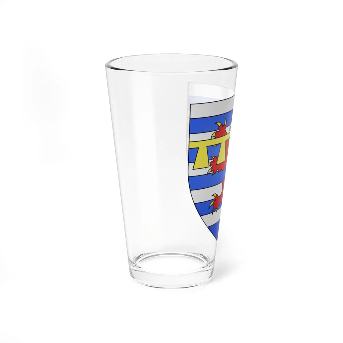 Armoiries Gérard de Durbuy (Luxembourg) (Coat of Arms) Pint Glass 16oz - Go Mug Yourself