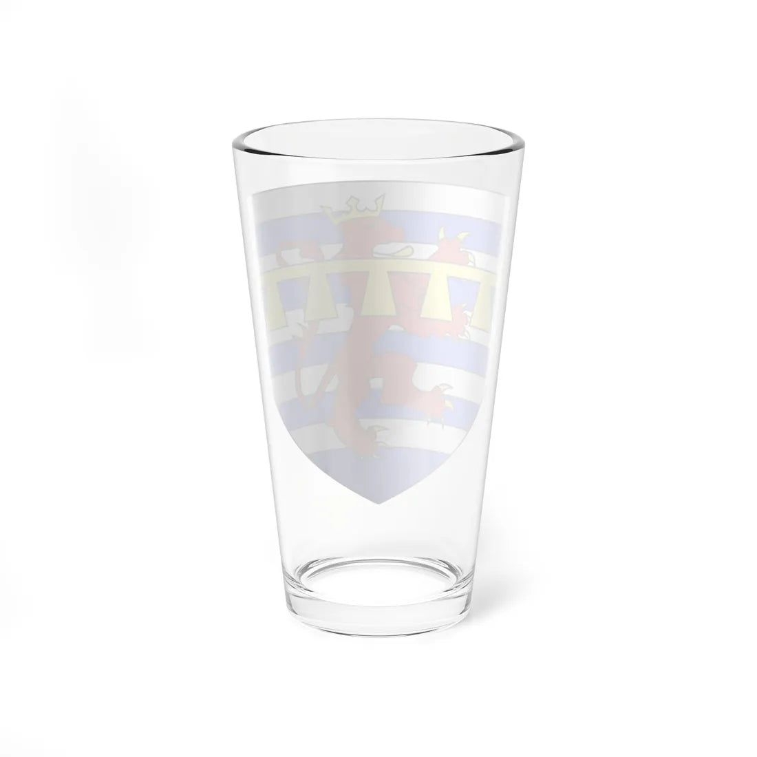 Armoiries Gérard de Durbuy (Luxembourg) (Coat of Arms) Pint Glass 16oz - Go Mug Yourself