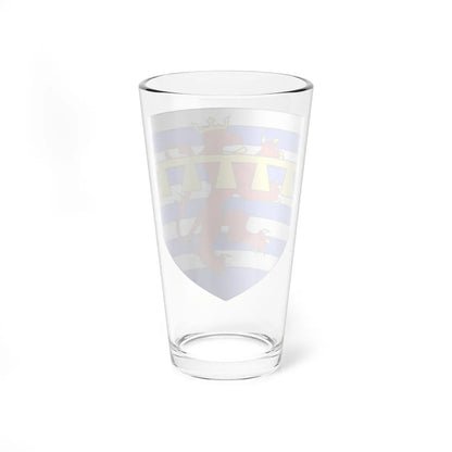 Armoiries Gérard de Durbuy (Luxembourg) (Coat of Arms) Pint Glass 16oz - Go Mug Yourself