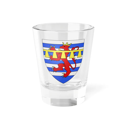 Armoiries Gérard de Durbuy (Luxembourg) (Coat of Arms) Shot Glass 1.5oz 1.5oz - Go Mug Yourself