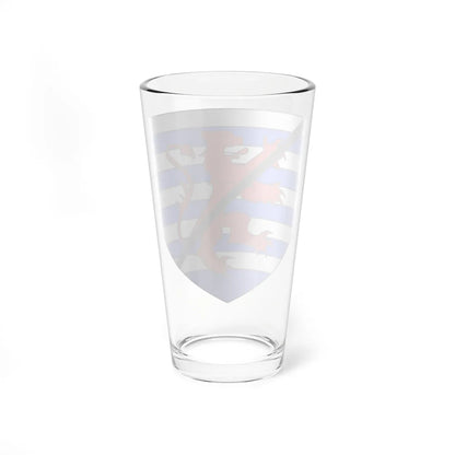 Armoiries Guillaume bâtard de Luxembourg (Luxembourg) (Coat of Arms) Pint Glass 16oz - Go Mug Yourself