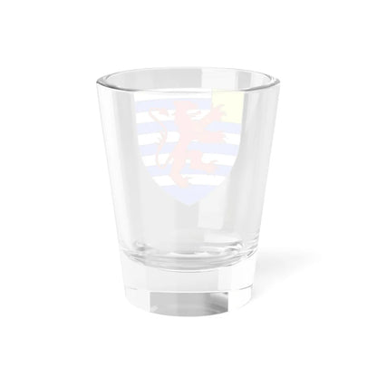 Armoiries Henri de Houffalize (Luxembourg) (Coat of Arms) Shot Glass 1.5oz - Go Mug Yourself