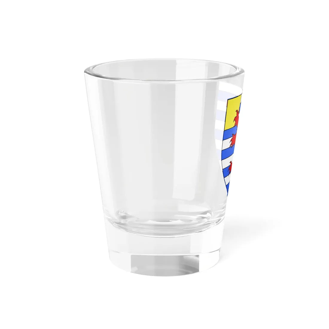 Armoiries Henri de Houffalize (Luxembourg) (Coat of Arms) Shot Glass 1.5oz - Go Mug Yourself
