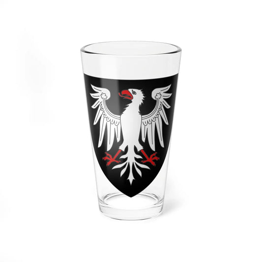 Armoiries Hurt de Schoenecken (Luxembourg) (Coat of Arms) Pint Glass 16oz 16oz - Go Mug Yourself