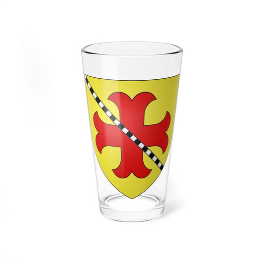 Armoiries Jean de Berbourg (Luxembourg) (Coat of Arms) Pint Glass 16oz 16oz - Go Mug Yourself