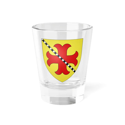 Armoiries Jean de Berbourg (Luxembourg) (Coat of Arms) Shot Glass 1.5oz 1.5oz - Go Mug Yourself