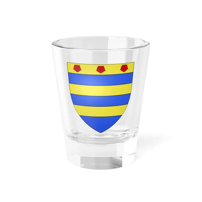 Armoiries Jean de Berwart (Luxembourg) (Coat of Arms) Shot Glass 1.5oz 1.5oz - Go Mug Yourself