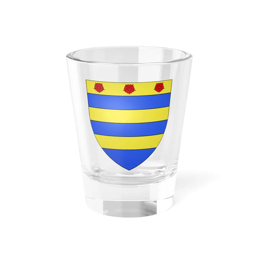 Armoiries Jean de Berwart (Luxembourg) (Coat of Arms) Shot Glass 1.5oz 1.5oz - Go Mug Yourself