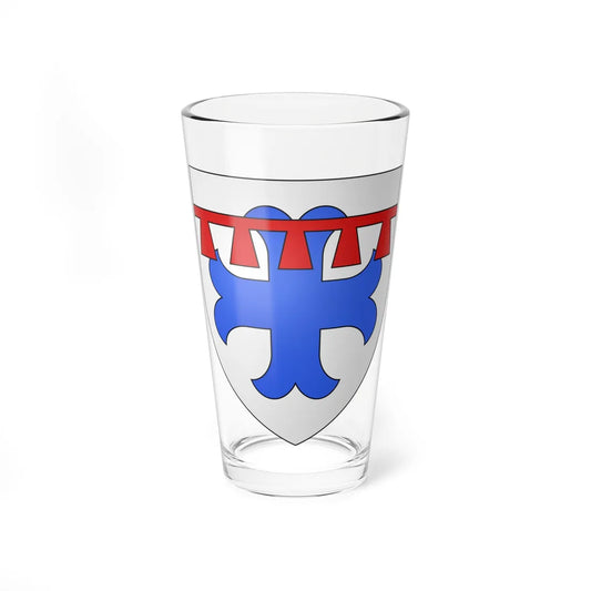 Armoiries Jean dEll (Luxembourg) (Coat of Arms) Pint Glass 16oz 16oz - Go Mug Yourself