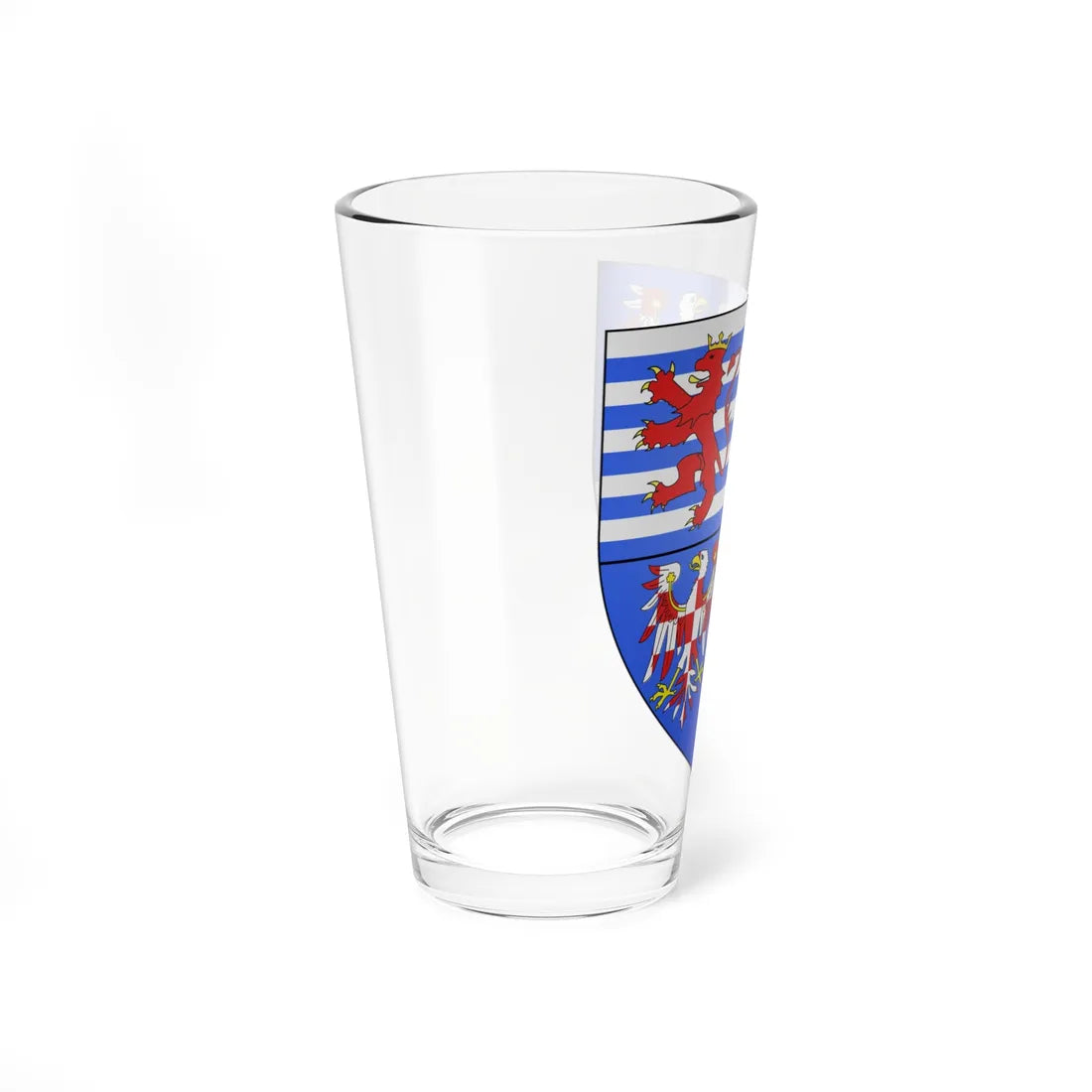 Armoiries Jean-Henri de Luxembourg (Luxembourg) (Coat of Arms) Pint Glass 16oz - Go Mug Yourself