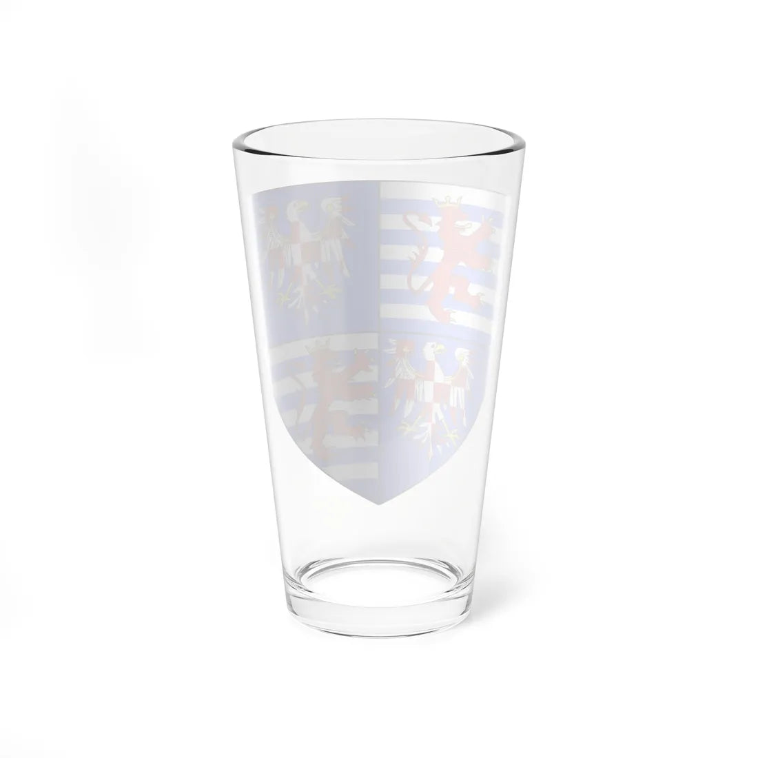 Armoiries Jean-Henri de Luxembourg (Luxembourg) (Coat of Arms) Pint Glass 16oz - Go Mug Yourself