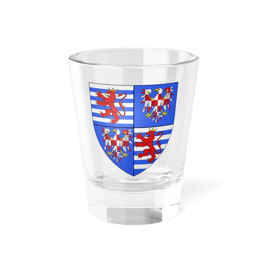 Armoiries Jean-Henri de Luxembourg (Luxembourg) (Coat of Arms) Shot Glass 1.5oz 1.5oz - Go Mug Yourself
