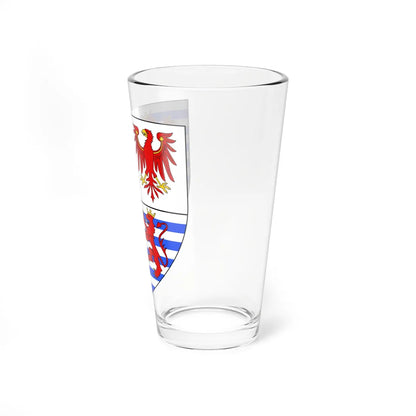 Armoiries Josse de Luxembourg (Czech Republic) (Coat of Arms) Pint Glass 16oz - Go Mug Yourself