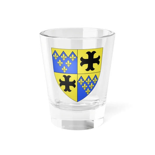 Armoiries Kaemmerer de Worms 2 (Luxembourg) (Coat of Arms) Shot Glass 1.5oz 1.5oz - Go Mug Yourself