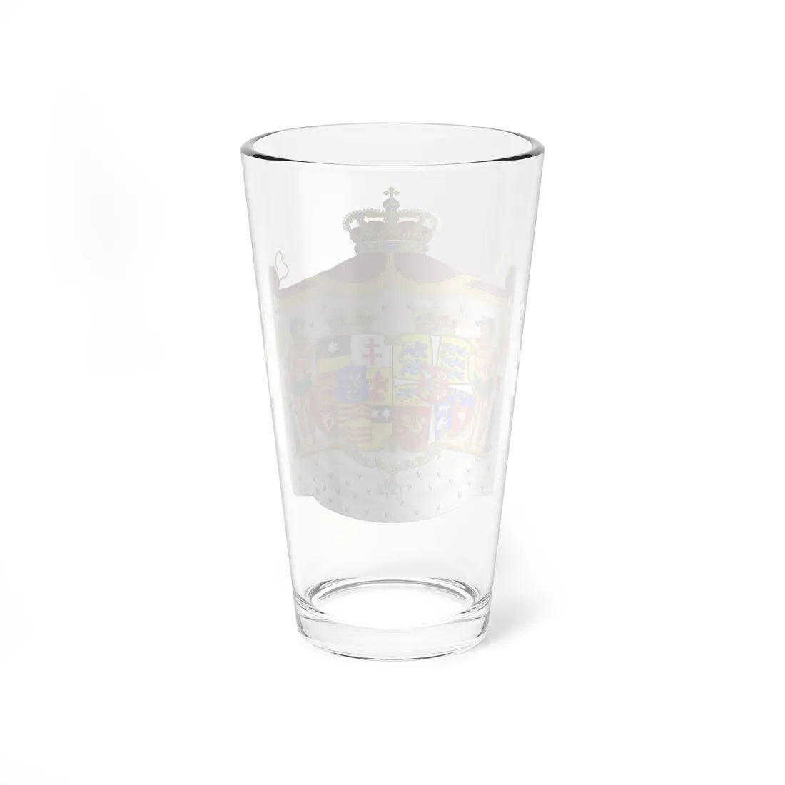 Armoiries Louise de Hesse-Cassel (Denmark) (Coat of Arms) Pint Glass 16oz - Go Mug Yourself