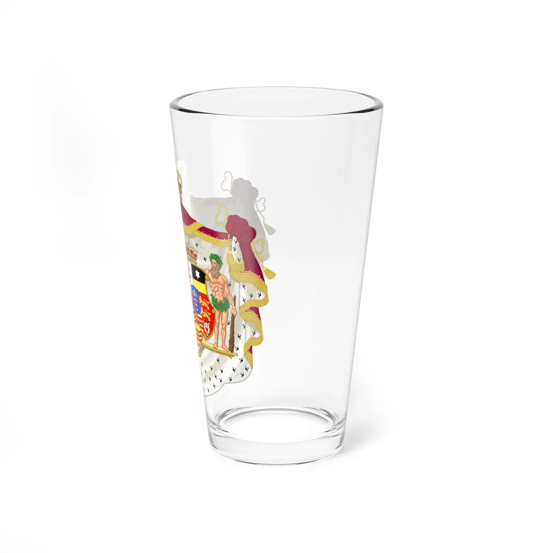 Armoiries Louise de Hesse-Cassel (Denmark) (Coat of Arms) Pint Glass 16oz - Go Mug Yourself