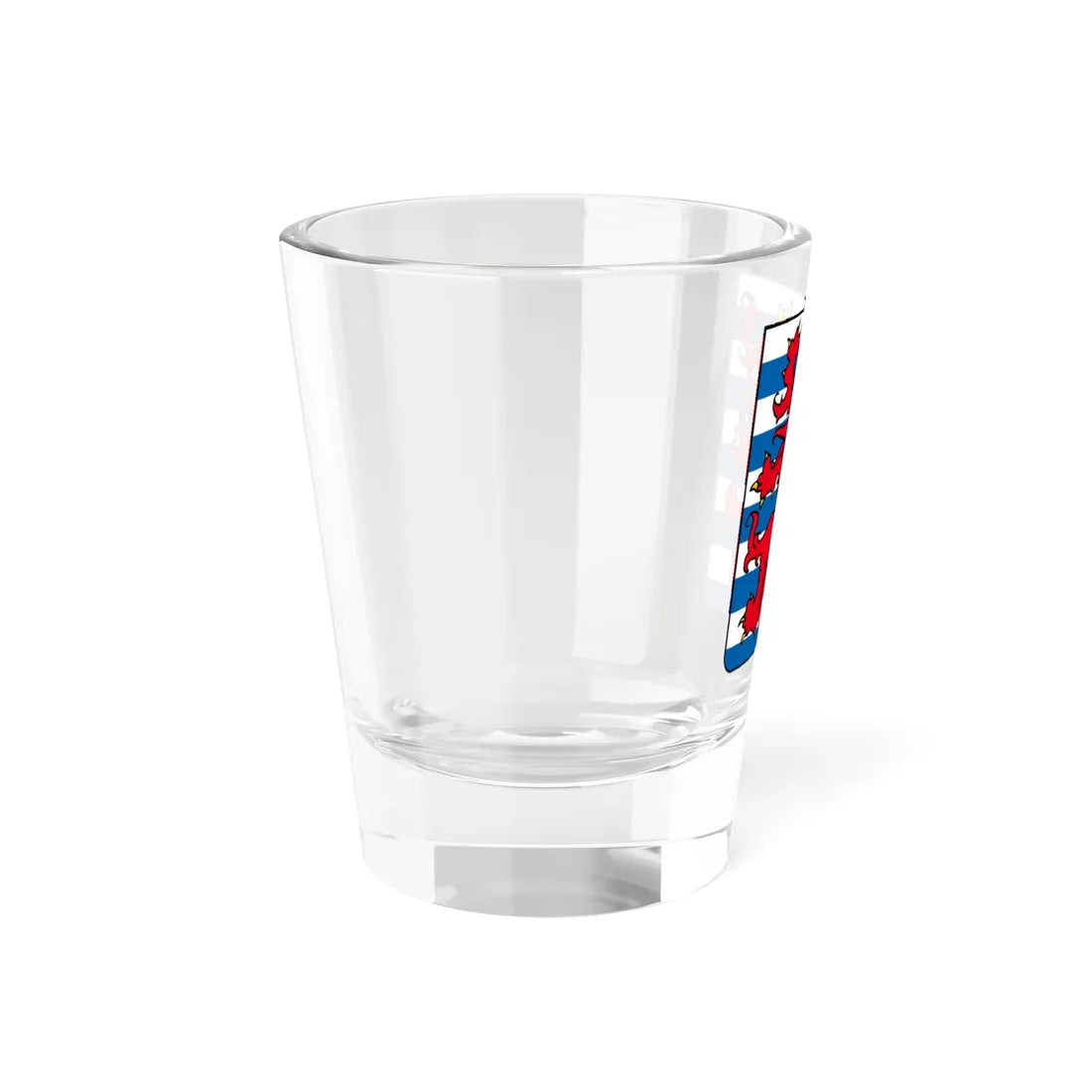 Armoiries Luxembourg province (Belgium) (Coat of Arms) Shot Glass 1.5oz - Go Mug Yourself