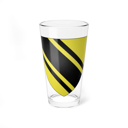 Armoiries Mohr de Soetern (Luxembourg) (Coat of Arms) Pint Glass 16oz 16oz - Go Mug Yourself