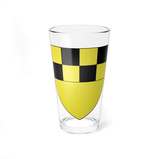Armoiries Mohr de Wald (Luxembourg) (Coat of Arms) Pint Glass 16oz 16oz - Go Mug Yourself