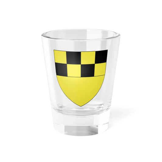 Armoiries Mohr de Wald (Luxembourg) (Coat of Arms) Shot Glass 1.5oz 1.5oz - Go Mug Yourself