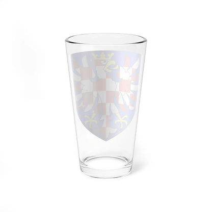 Armoiries Moravie (Czech Republic) (Coat of Arms) Pint Glass 16oz - Go Mug Yourself