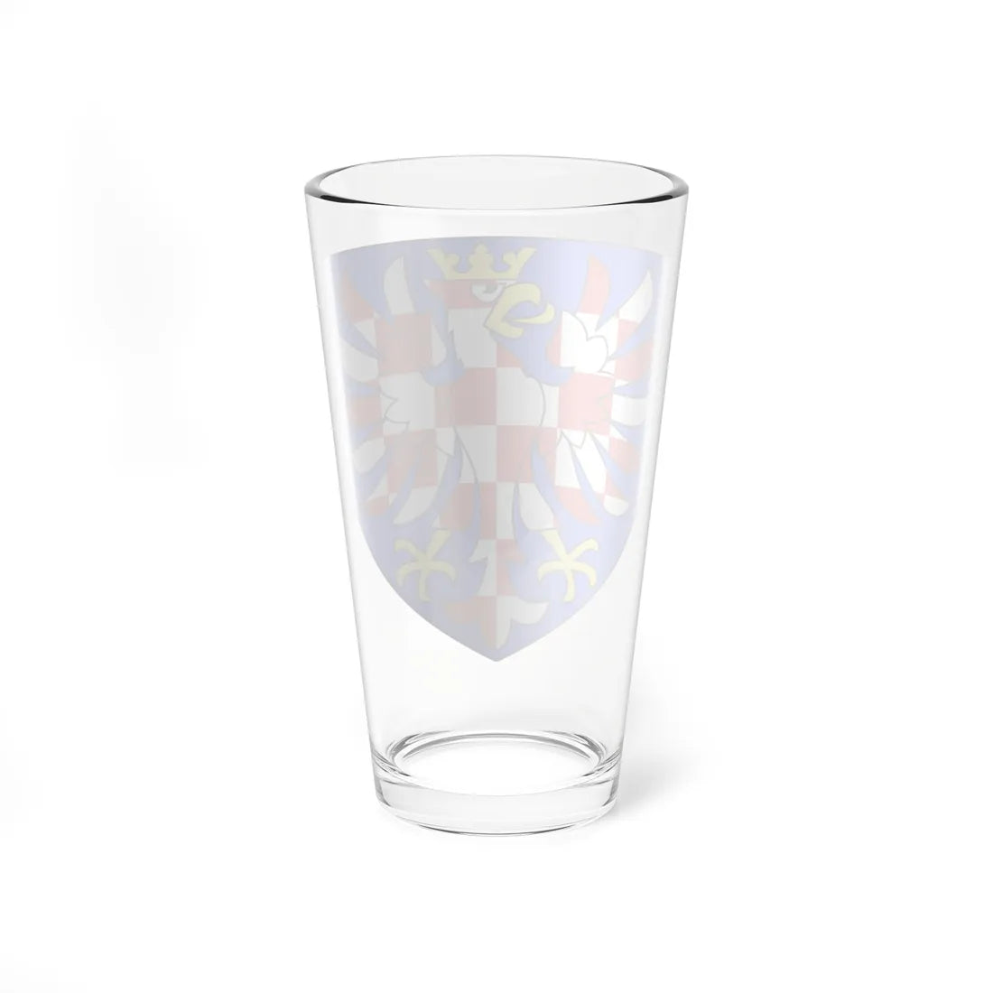 Armoiries Moravie (Czech Republic) (Coat of Arms) Pint Glass 16oz - Go Mug Yourself