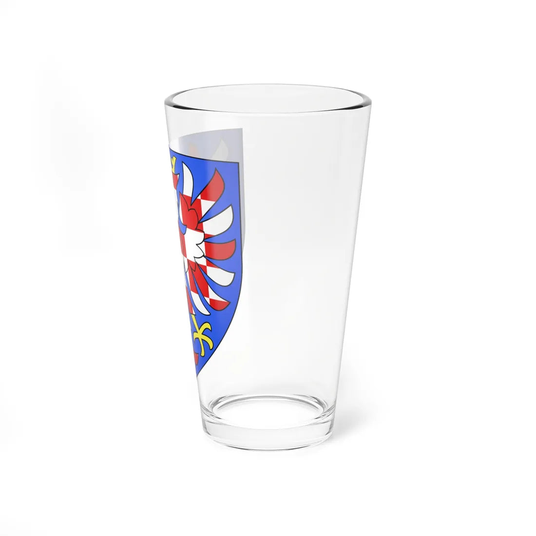 Armoiries Moravie (Czech Republic) (Coat of Arms) Pint Glass 16oz - Go Mug Yourself