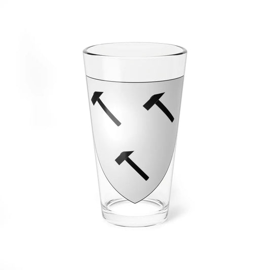 Armoiries Muel de Neuerbourg (Luxembourg) (Coat of Arms) Pint Glass 16oz 16oz - Go Mug Yourself